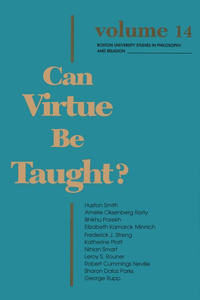 Can Virtue Be Taught