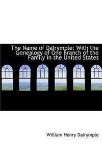 The Name of Dalrymple