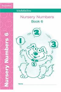 Nursery Numbers Book 6