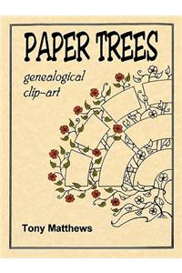 Paper Trees. Genealogical Clip-Art