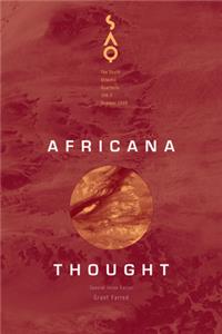 Africana Thought, 108