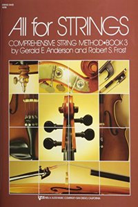 All for Strings Book 3 String Bass