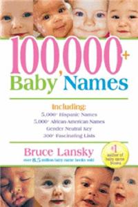 100, 000+ Baby Names