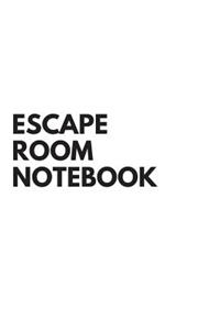 Escape Room Notebook