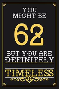 62nd Birthday Journal