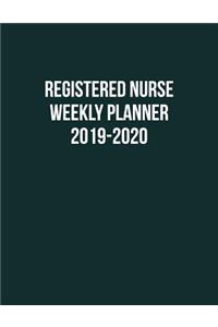 Registered Nurse Weekly Planner 2019-2020