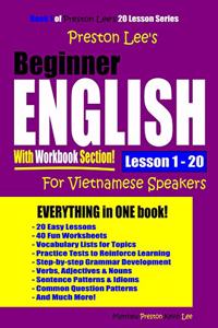 Preston Lee's Beginner English With Workbook Section Lesson 1 - 20 For Vietnamese Speakers
