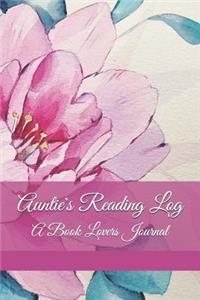 Auntie's Reading Log