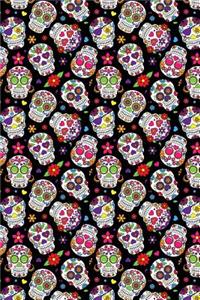 Day Of The Dead Pattern - Sugar Skull Santa Muerte 04