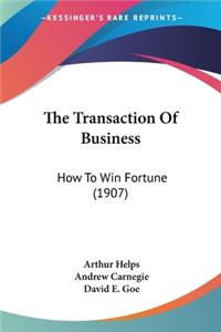 Transaction Of Business