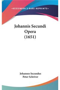 Johannis Secundi Opera (1651)