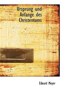 Ursprung Und Anfange Des Christentums
