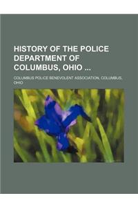 History of the Police Department of Columbus, Ohio