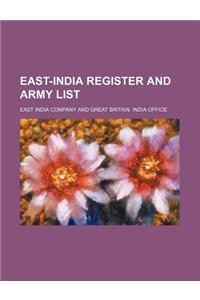 East-India Register and Army List