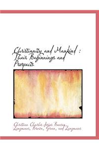 Christianity and Mankind
