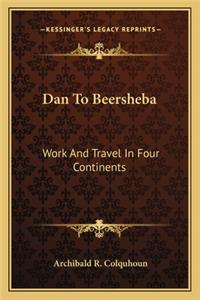 Dan to Beersheba