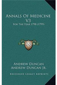 Annals Of Medicine V3