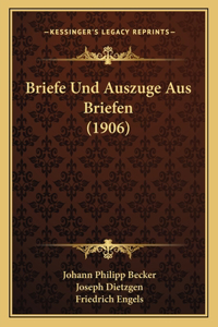 Briefe Und Auszuge Aus Briefen (1906)