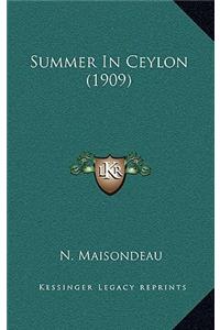 Summer in Ceylon (1909)