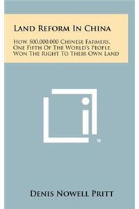 Land Reform in China