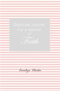 Gratitude Journal for a woman of faith