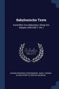 Babylonische Texte