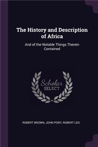 History and Description of Africa