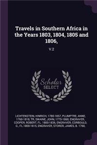 Travels in Southern Africa in the Years 1803, 1804, 1805 and 1806,