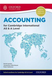 Accounting for Cambridge International as and A Level