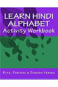 Learn Hindi Alphabet Activity Workbook