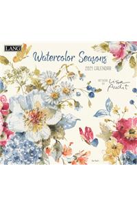 Watercolor Seasons 2021 Wall Calendar