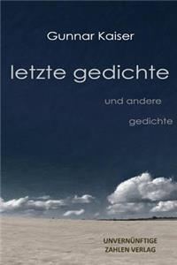 letzte gedichte