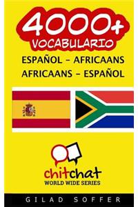 4000+ Espanol - Africaans Africaans - Espanol Vocabulario