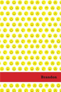 Etchbooks Brandon, Emoji, Wide Rule