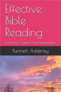 Effective Bible Reading