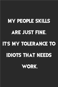My People Skills Are Just Fine.