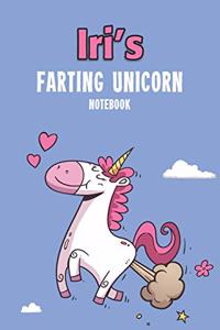 Iri's Farting Unicorn Notebook