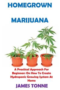 Homegrown Marijuana: A Practical Approach For Beginners On How To Create Hydroponic Growing System At Home