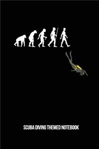 Scuba Diving Themed Notebook