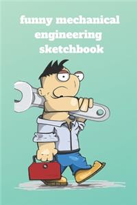 Funny mechanical engineering sketchbook