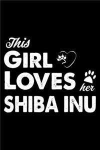 This Girl Loves Her Shiba Inu