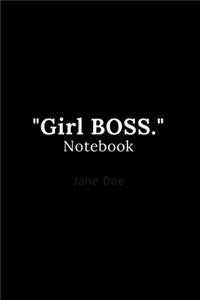 Girl BOSS Notebook