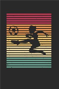 Fußball Fußballspieler Notizbuch