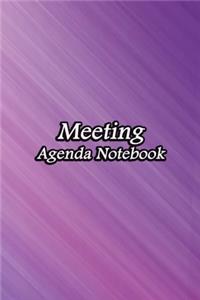 Meeting Agenda Notebook