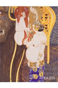 Gustav Klimt Pianificatore Settimanale 2020