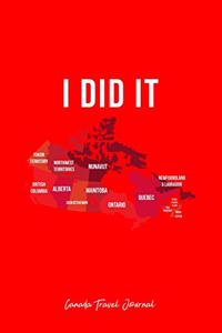 Canada Travel Journal