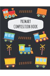 Train Primary Composition Book