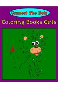 Connect The Dots Coloring Books girls