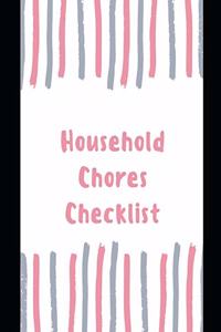 Household Chores Checklist