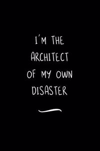 I'm The Architect Of My Own Disaster